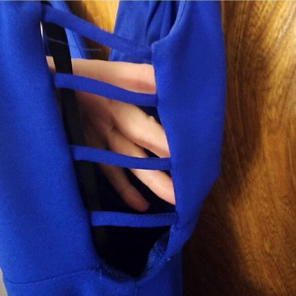 B Darlin Long Column Dress - Picture 7 of 8